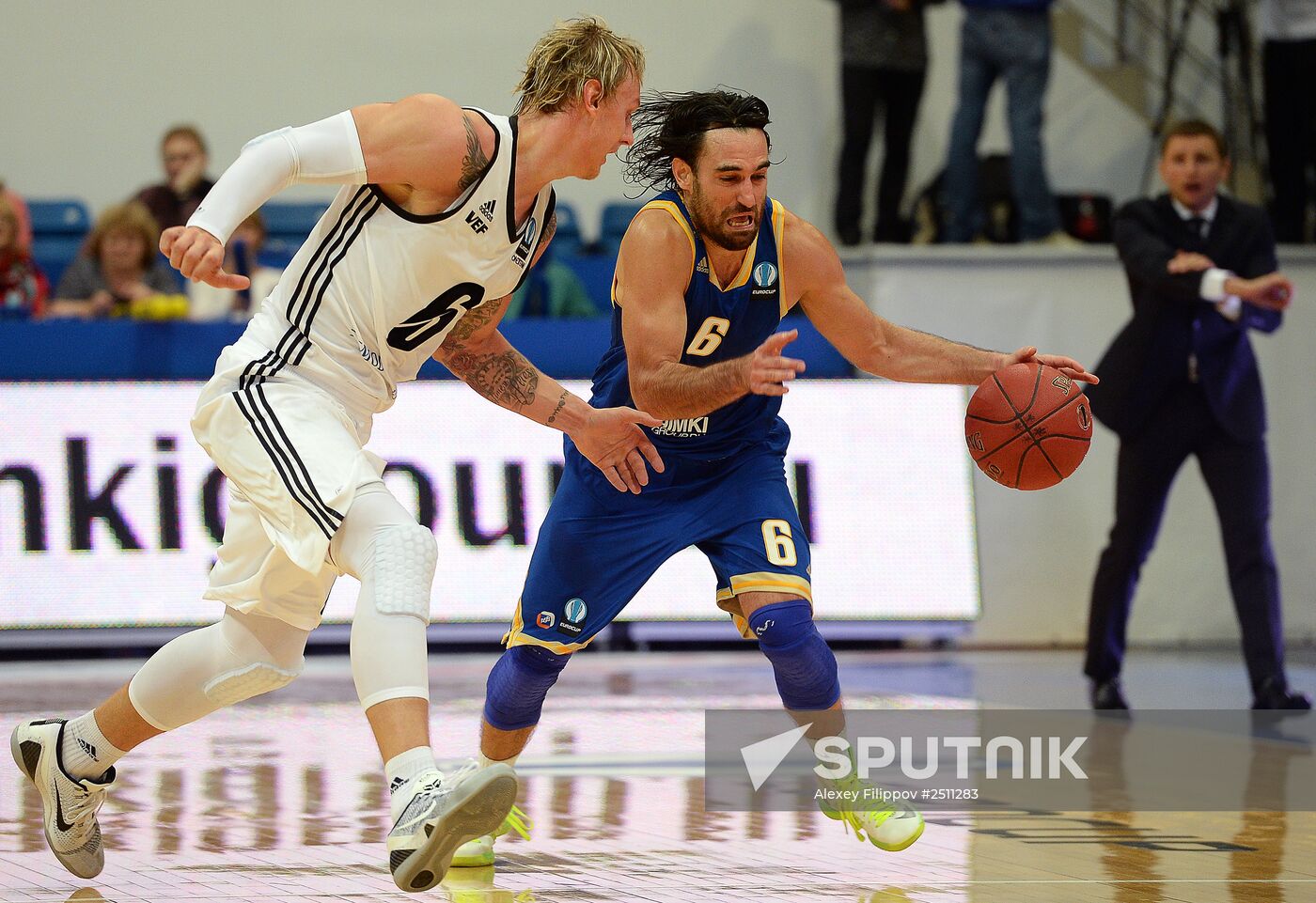 Eurocup Basketball. Khimki vs. VEF Riga