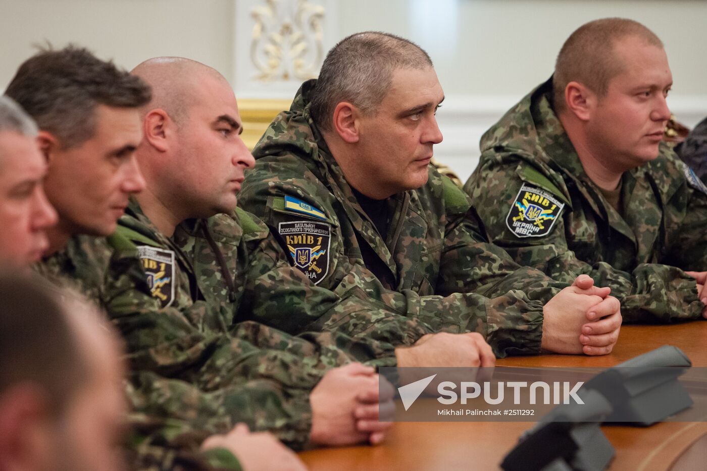 Petro Poroshenko attends graduation ceremony at National University of Defense of Ukraine