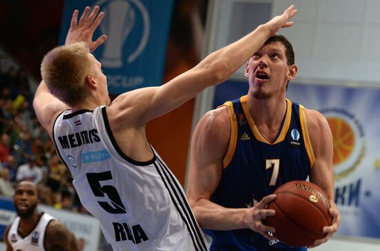 Eurocup Basketball. Khimki vs. VEF Riga