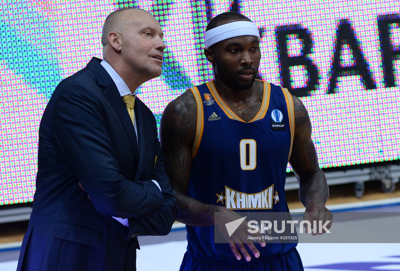 Eurocup Basketball. Khimki vs. VEF Riga