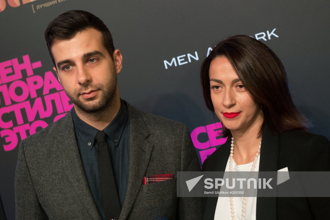 "Saint Laurent" cast gives news conference at film's Moscow premiere