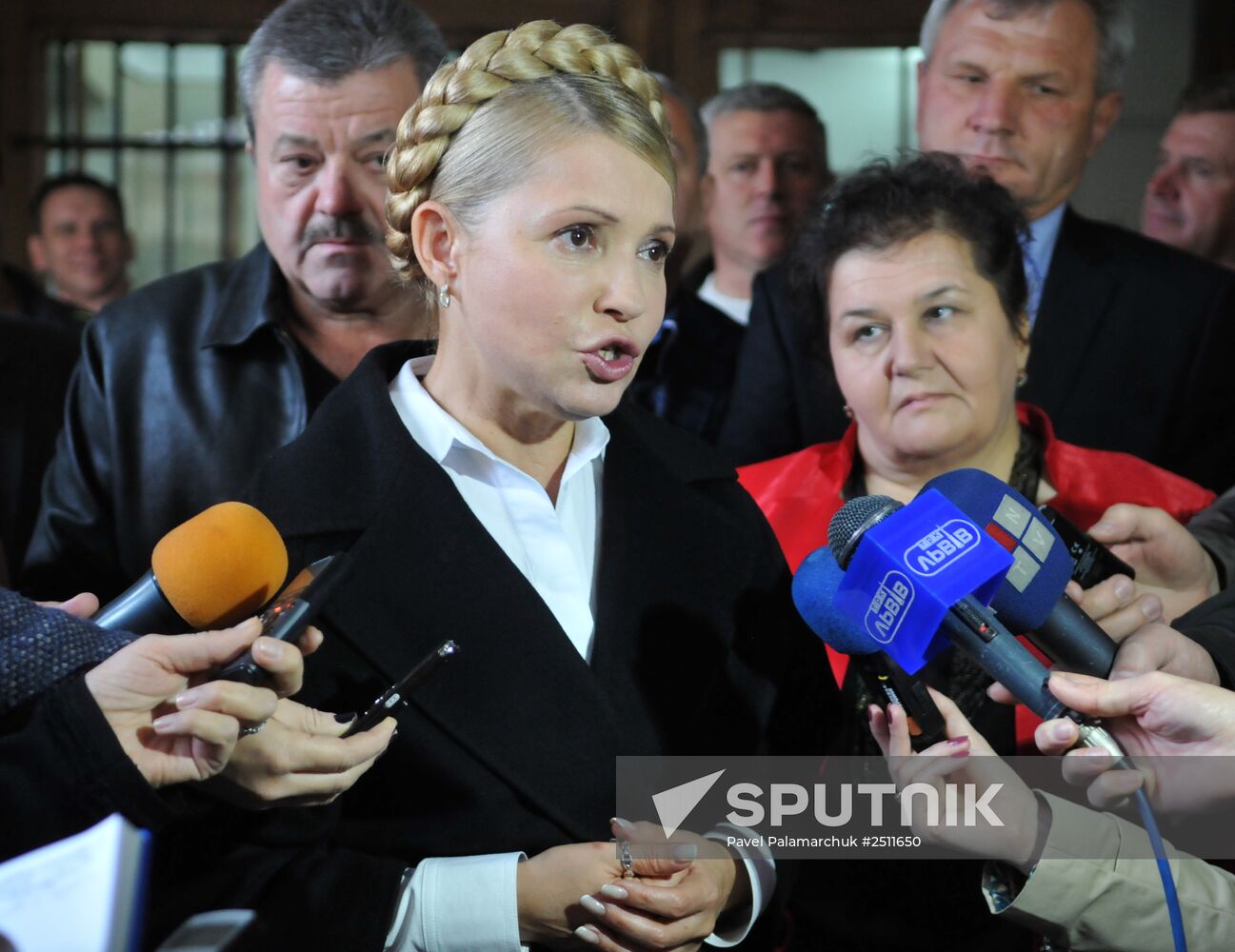 Parliamentary elections in Ukraine. Candidates meet with electorate