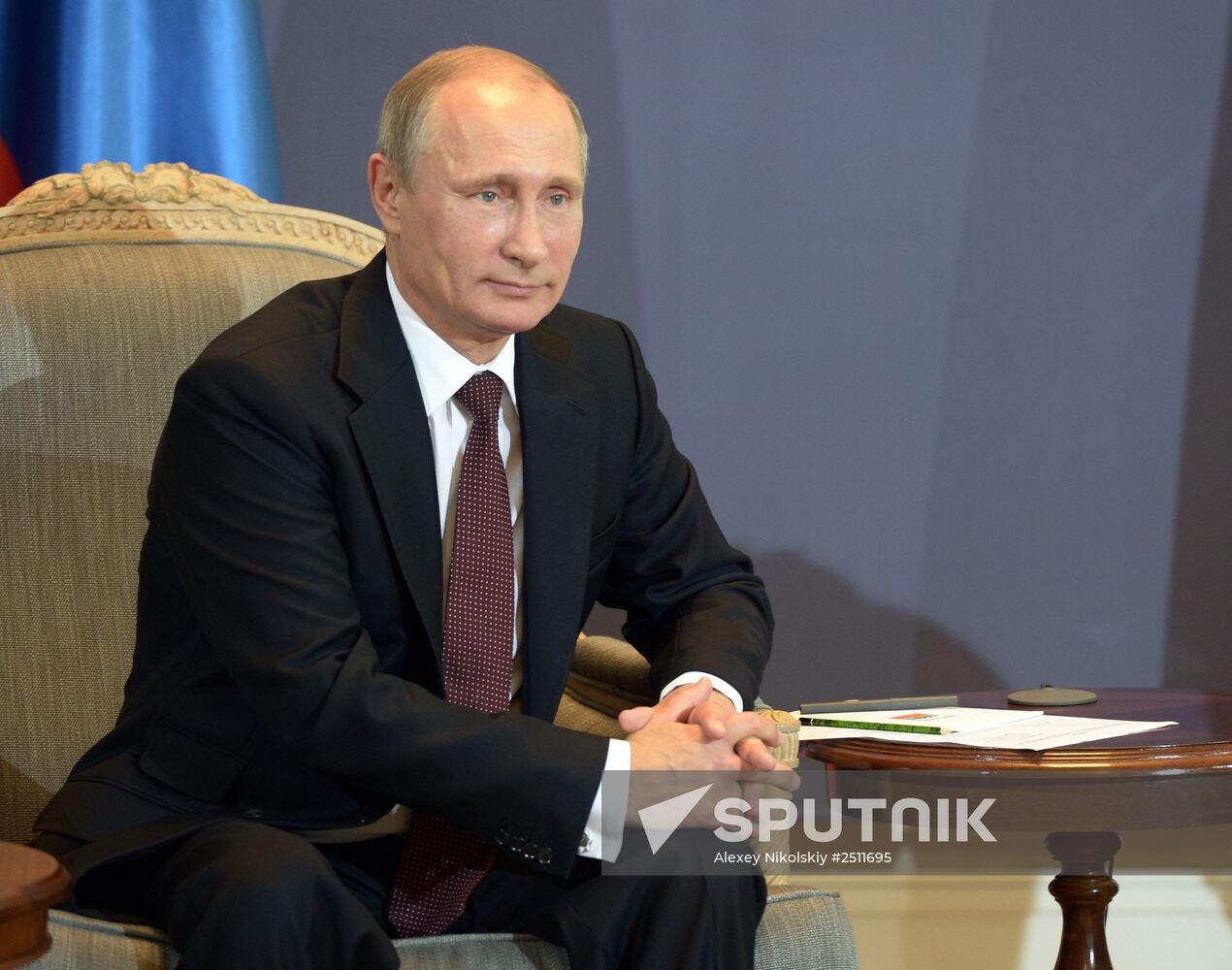 Vladimir Putin visits Serbia