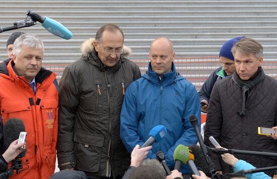 FIFA, Russia-2018 Organizing Committee visit Zenit Arena for purposes of inspection