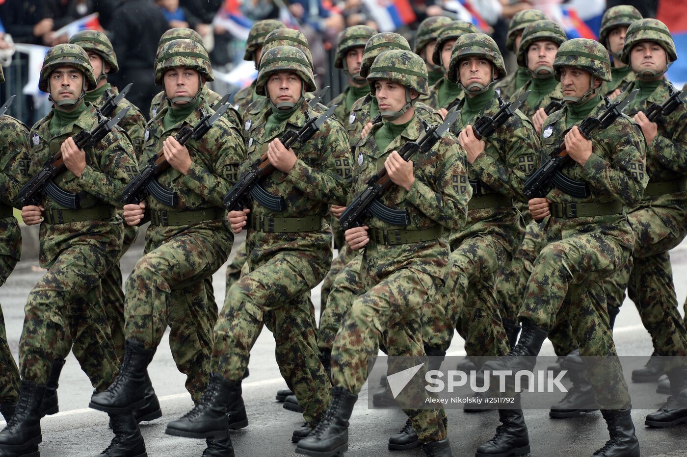 Vladimir Putin visits Serbia