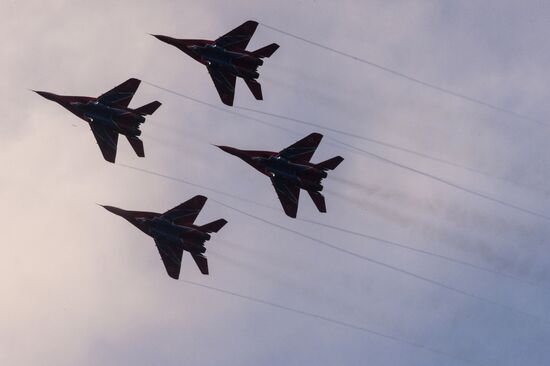 Vladimri Putin visits Serbia