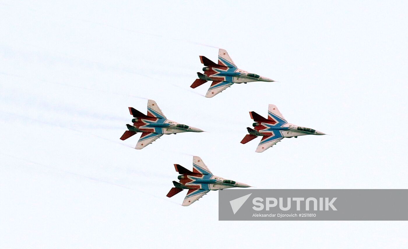Military parade on 70th anniversary of Belgrade liberation