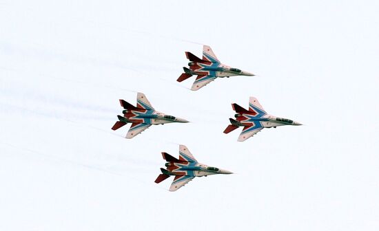 Military parade on 70th anniversary of Belgrade liberation