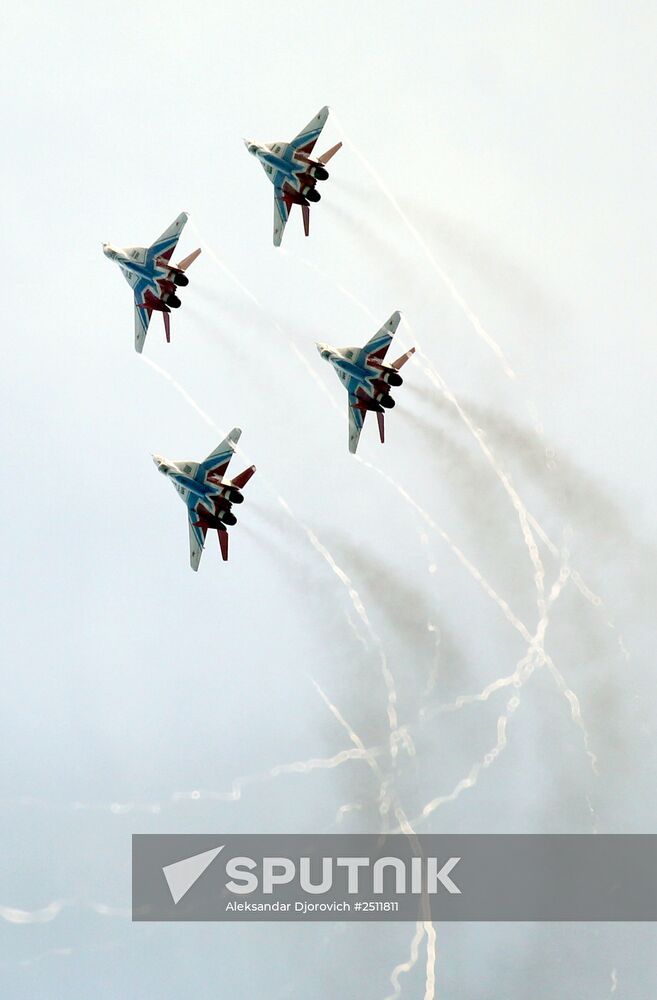 Military parade on 70th anniversary of Belgrade liberation