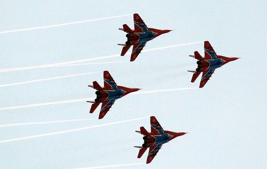 Military parade on 70th anniversary of Belgrade liberation