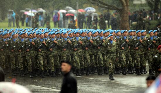 Military parade on 70th anniversary of Belgrade liberation