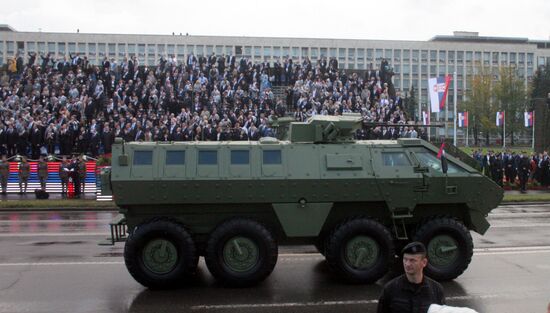 Military parade on 70th anniversary of Belgrade liberation