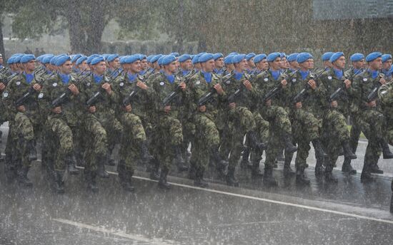 Military parade on 70th anniversary of Belgrade liberation