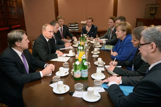 Vladimir Putin visits Italy