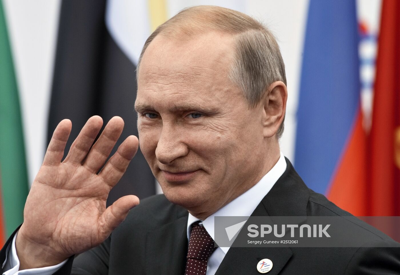 Vladimir Putin attends Asia-Europe Meeting (ASEM)