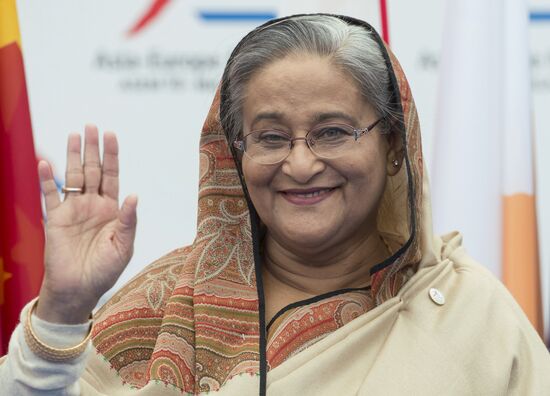 Vladimir Putin attends Asia-Europe Meeting (ASEM)