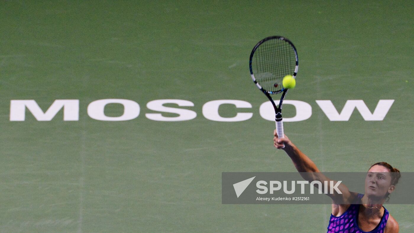 Tennis. 2014 Kremlin Cup. Day Five