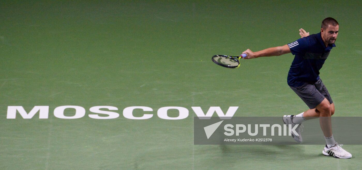 Tennis. Kremlin Cup 2014. Day Five