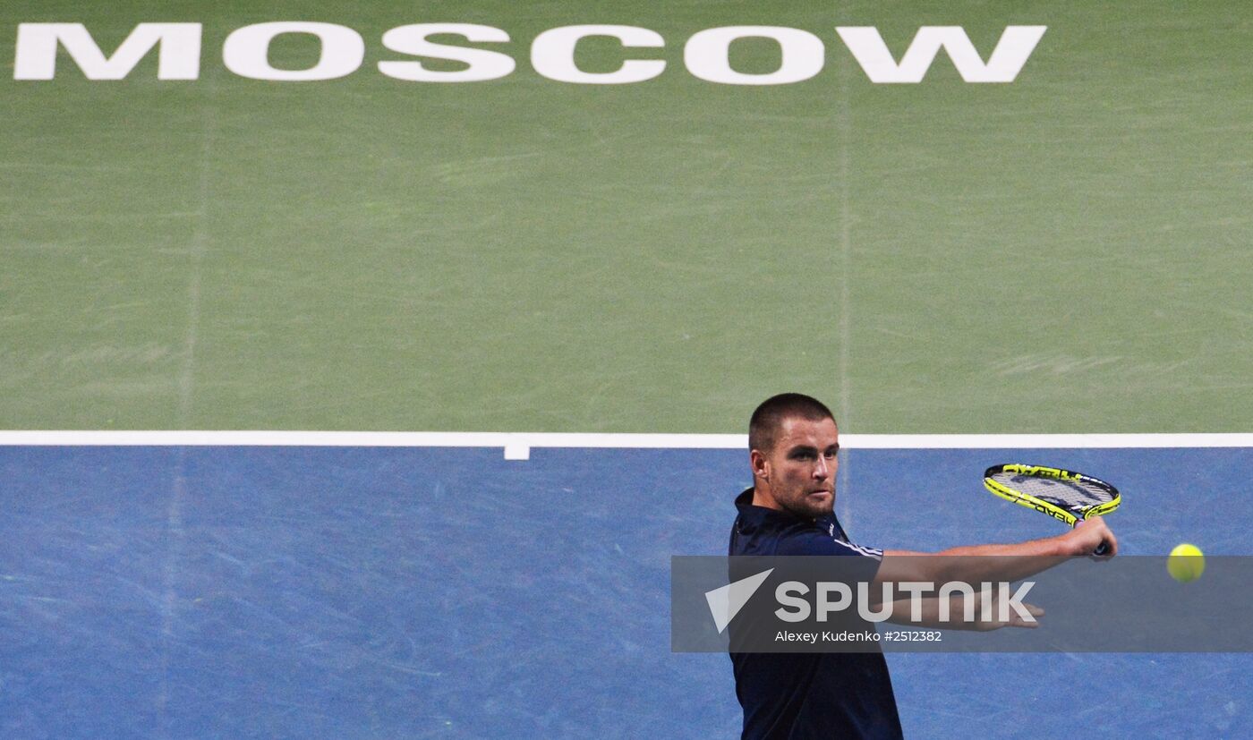 Tennis. Kremlin Cup 2014. Day Five