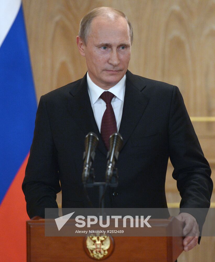 Vladimir Putin attends Asia-Europe Meeting (ASEM)