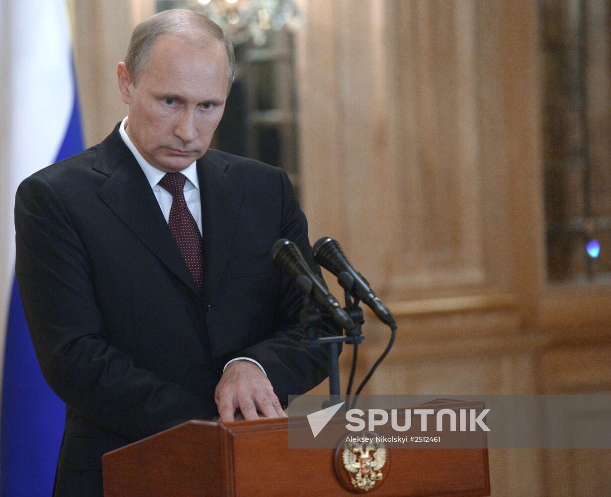 Vladimir Putin attends Asia-Europe Meeting (ASEM)
