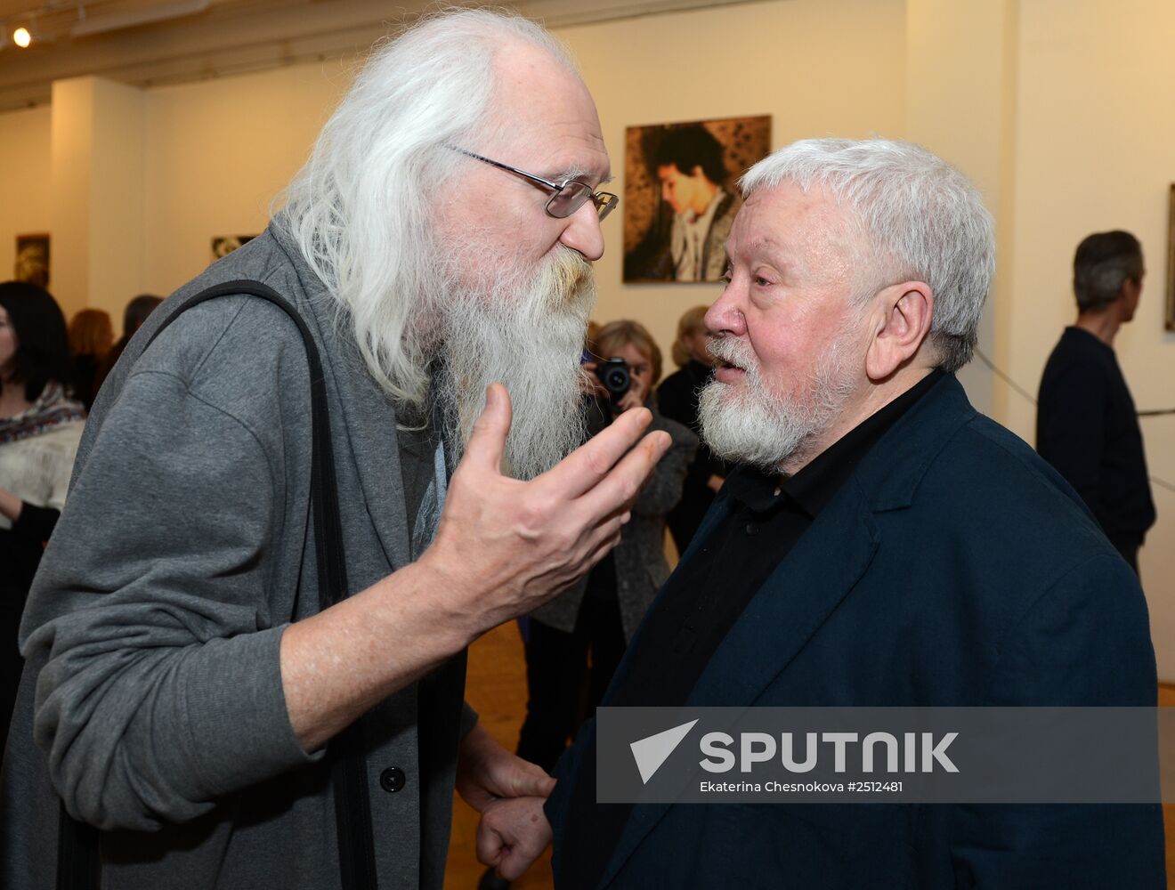 Opening of S. Solovyov exhibition "Life at speed of 1/100 sec."