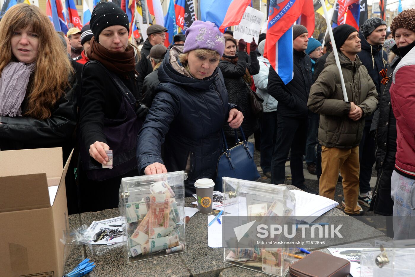 'Battle for Donbass 3' rally to support Novorossiya
