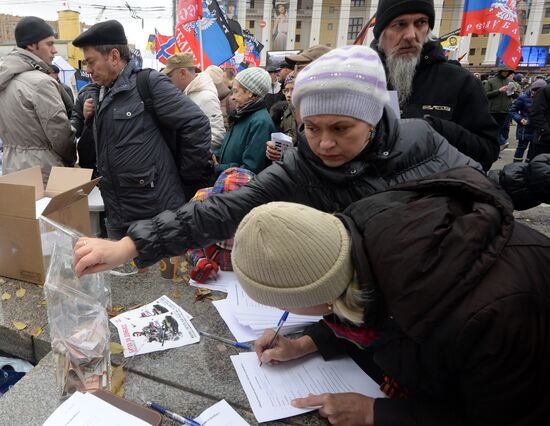 'Battle for Donbass 3' rally to support Novorossiya