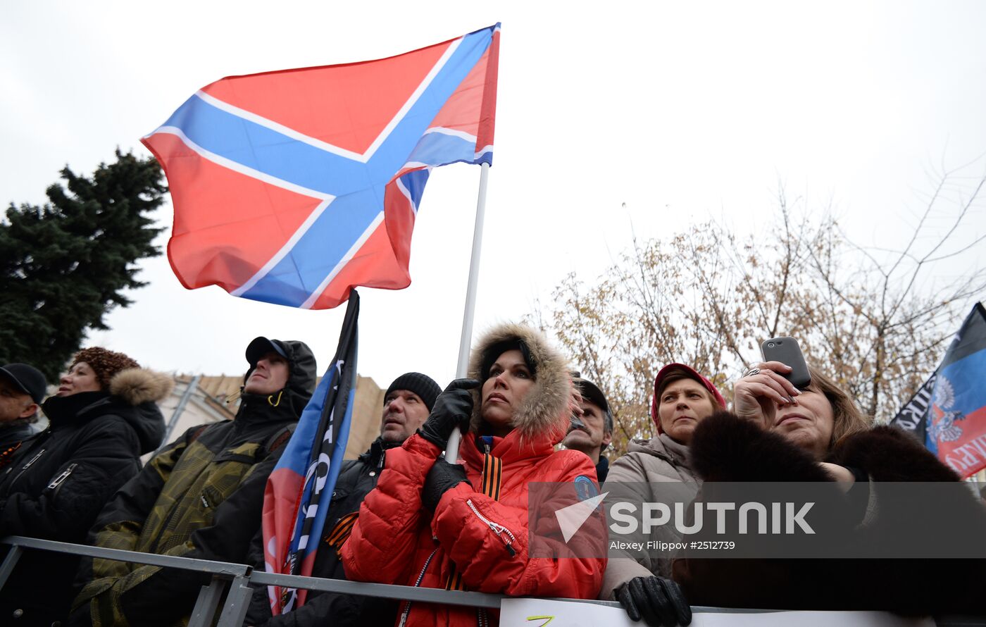 'Battle for Donbass 3' rally to support Novorossiya