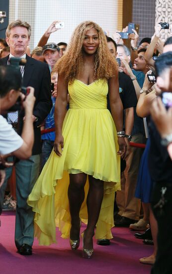 Tennis. WTA Finals. Draw ceremony