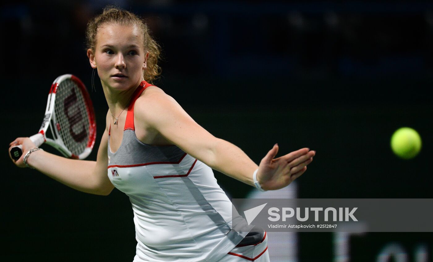 Tennis. 2014 Kremlin Cup. Day Six