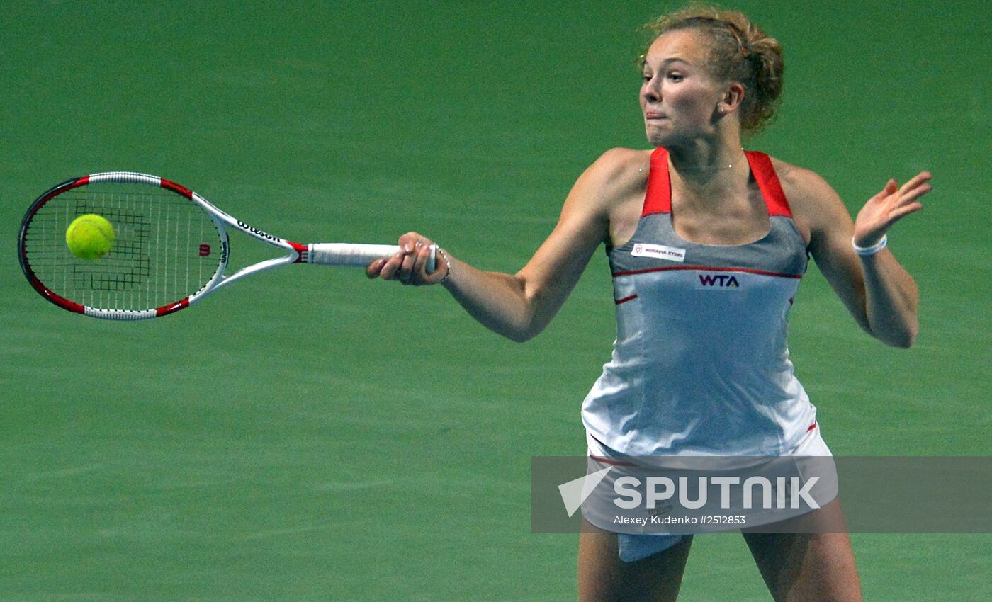 Tennis. 2014 Kremlin Cup. Day Six