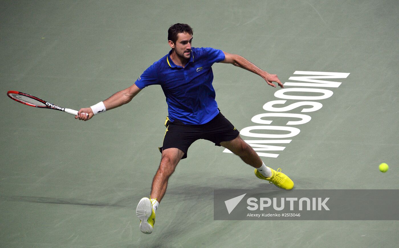 Tennis. 2014 Kremlin Cup. Day Six