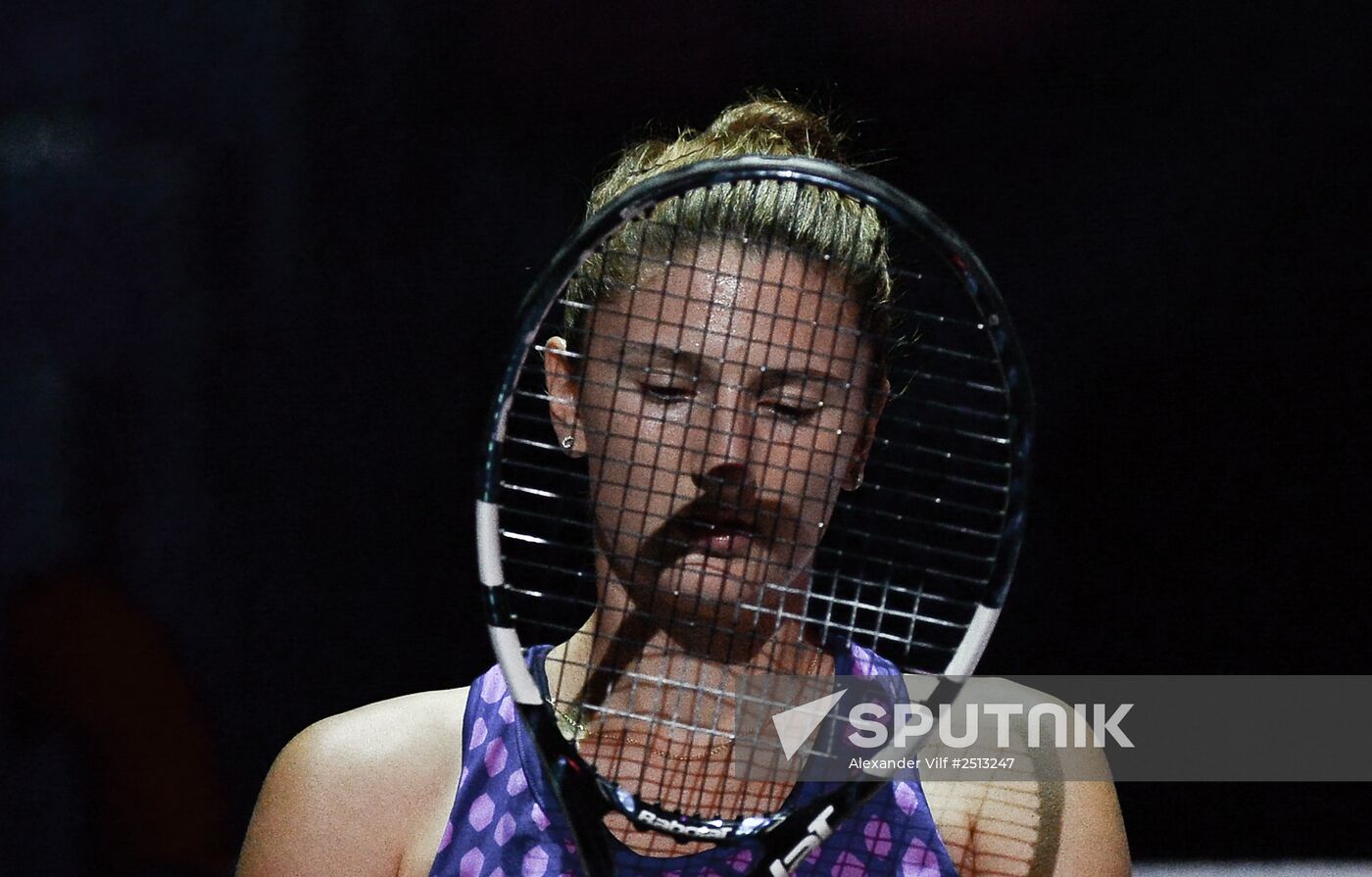 Tennis. 2014 Kremlin Cup. Day 7