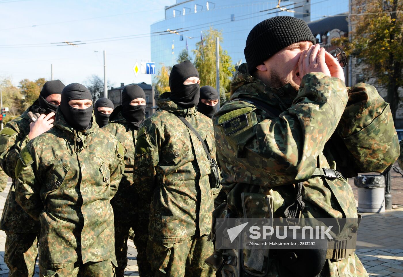 Azov battalion students dispatched to southeastern Ukraine