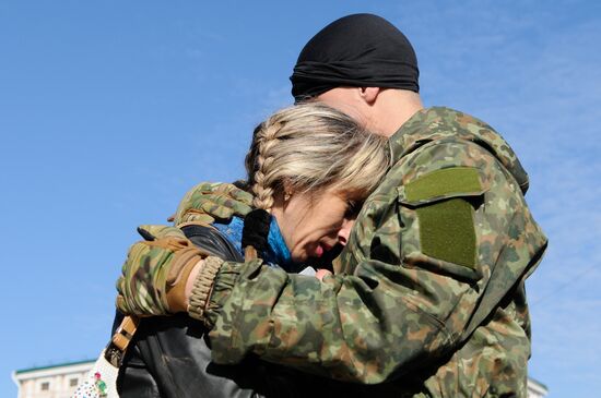 Azov battalion students dispatched to southeastern Ukraine