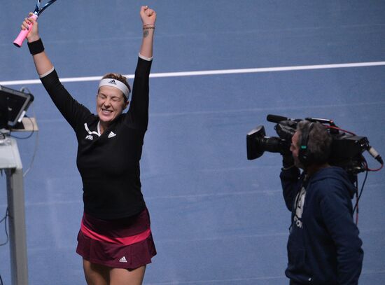 Tennis. 2014 Kremlin Cup. Day Seven
