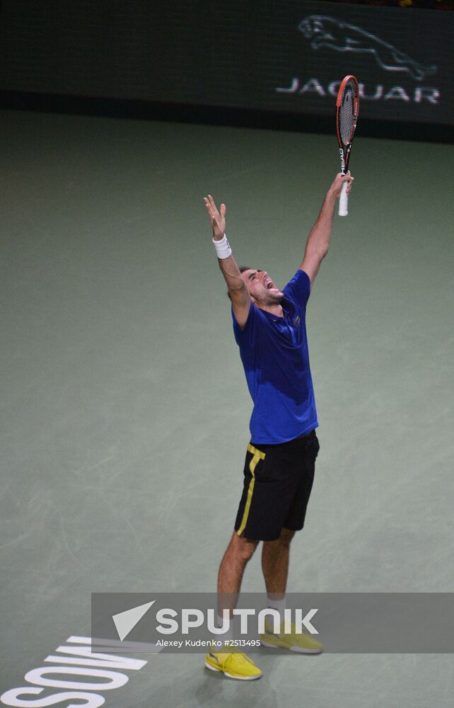 Tennis. 2014 Kremlin Cup. Day Seven