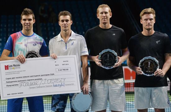 Tennis. 2014 Kremlin Cup. Day Seven