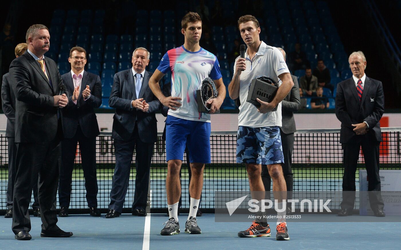 Tennis. 2014 Kremlin Cup. Day Seven