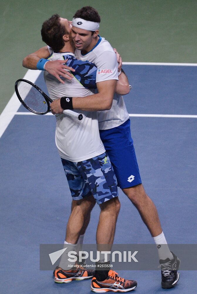 Tennis. 2014 Kremlin Cup. Day Seven