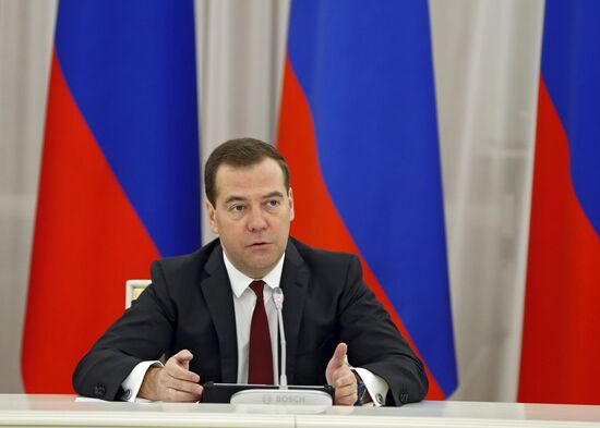 Dmitry Medvedev conducts meeting of the Foreign Investment Advisory Council