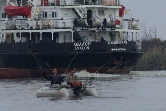 Fall fishing in Astrakhan Region