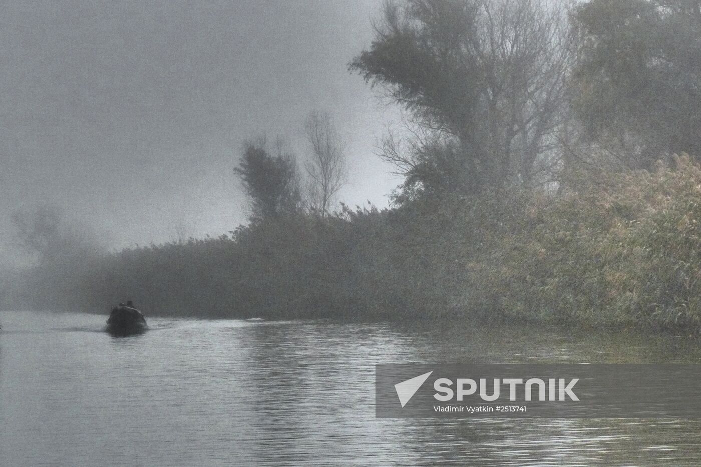 Fall fishing in Astrakhan Region