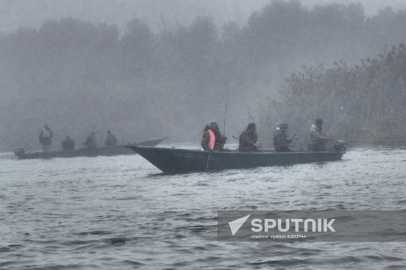 Fall fishing in Astrakhan Region
