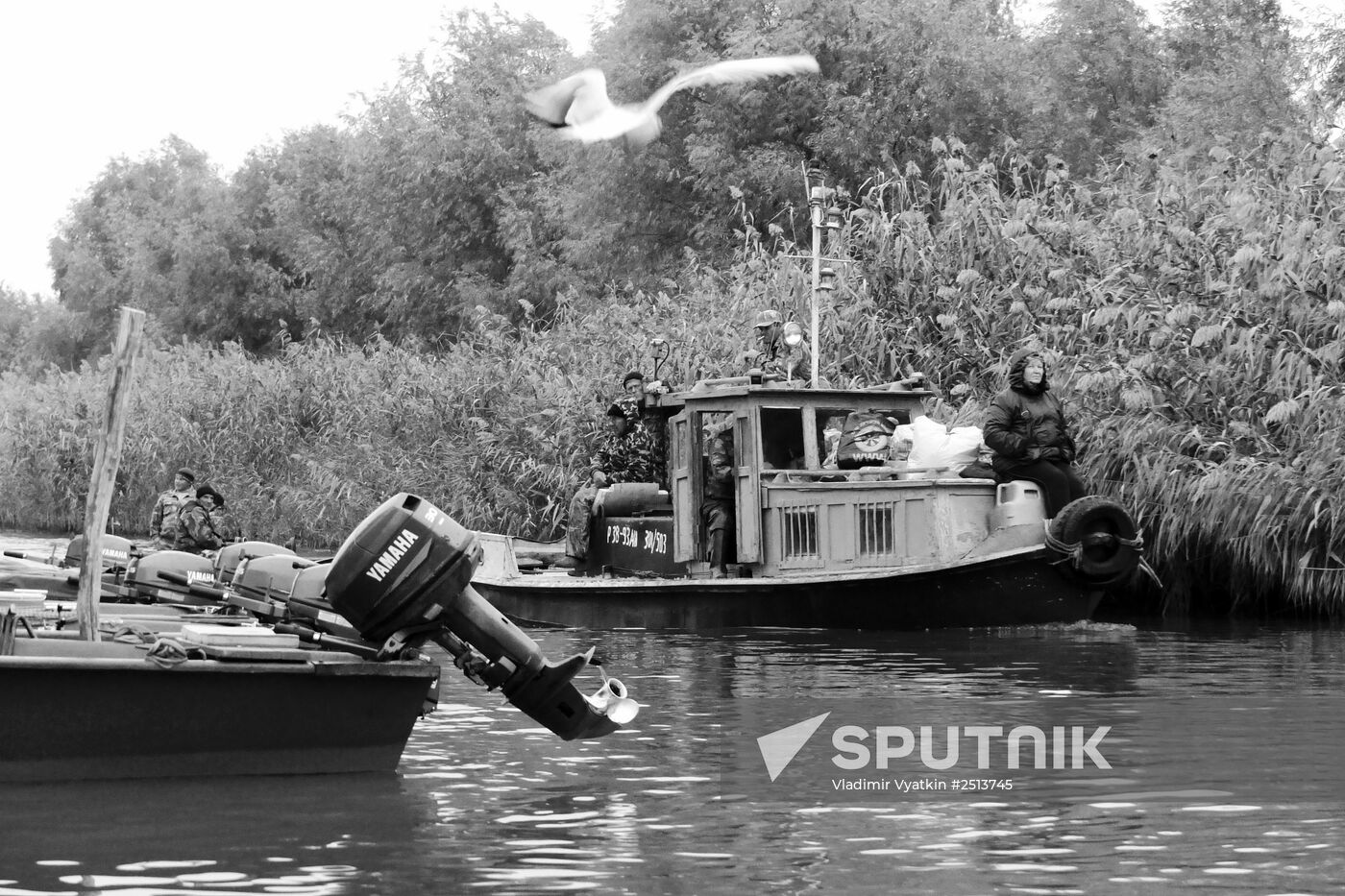 Fall fishing in Astrakhan Region