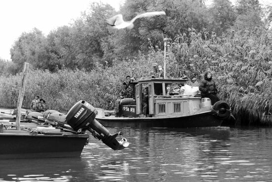 Fall fishing in Astrakhan Region