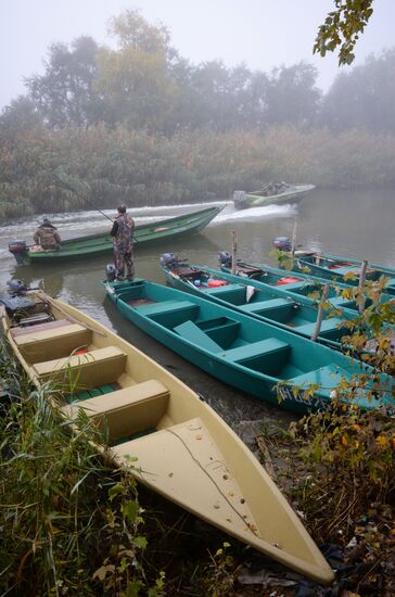 Fall fishing in Astrakhan Region