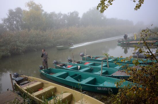 Fall fishing in Astrakhan Region