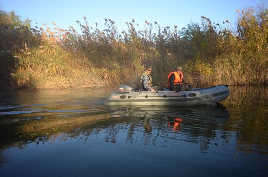 Fall fishing in Astrakhan Region